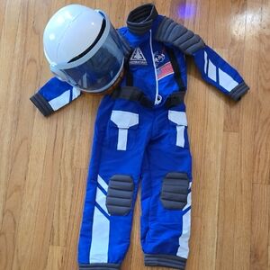Kids Astronaut Costume - Blue and White